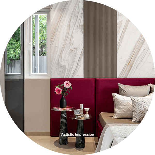 Rest in an ultra-luxury bedroom – crafted for the finest flats in Pune